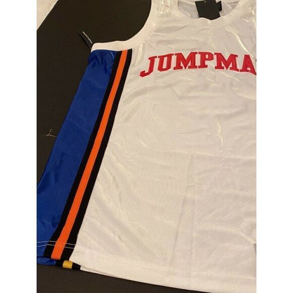 Nike Air Jordan Sport DNA Basketball JerseyAV6629-100 Space Jam Men’s Sz M - Picture 5 of 12